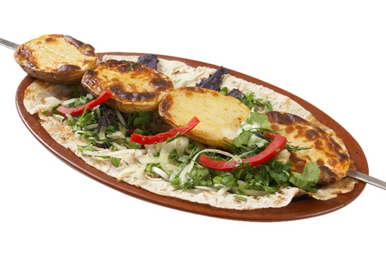 Картошка на углях